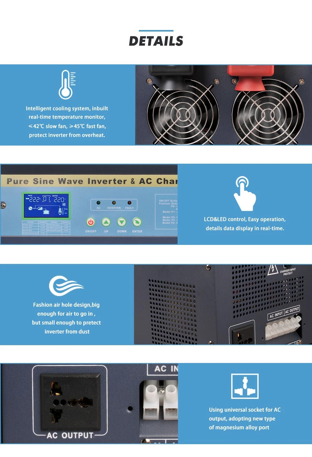 solar inverter 1000w