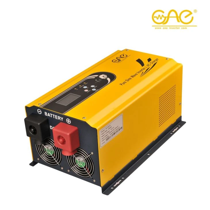 24v 48V Solar Energy Inverter 6000W For Pure Sine Wave